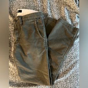 Vans Green Chinos